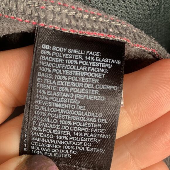 The North Face Women’s Windwall Jacket Coat Pink Full Zip Softshell Size M - Picture 8 of 13